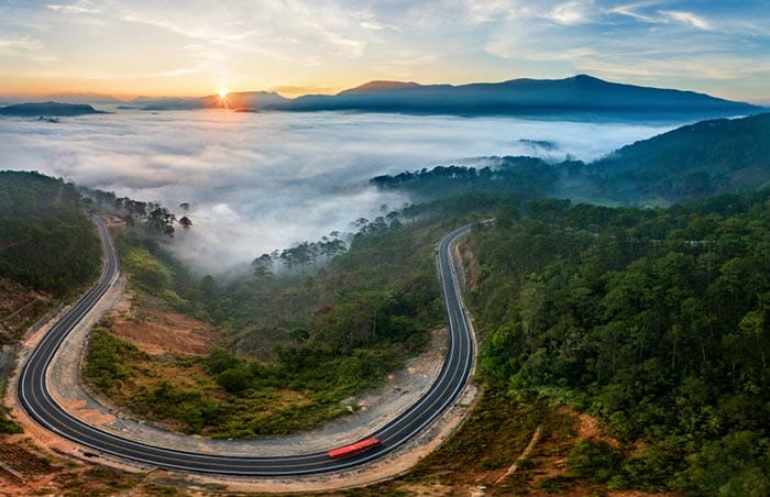 Roads in Da Lat