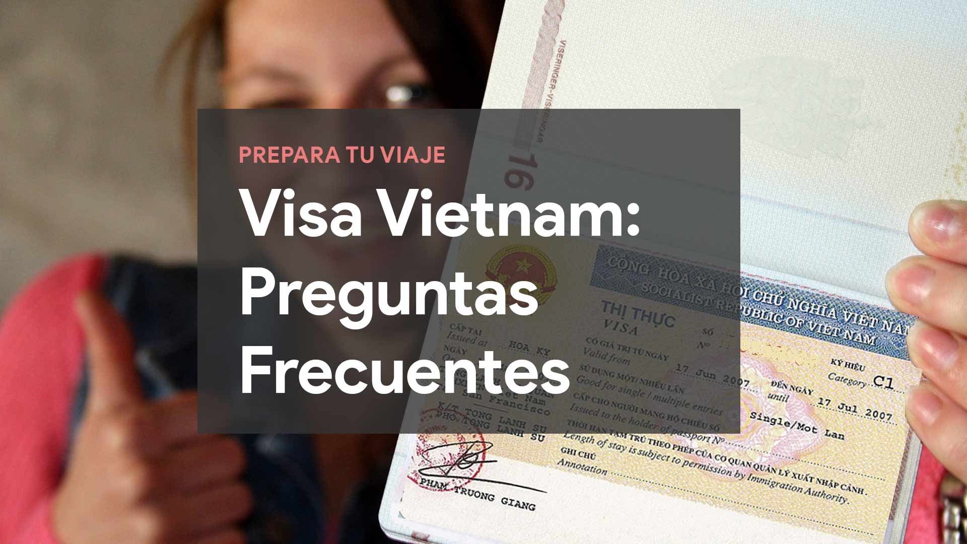 Visa de Vietnam